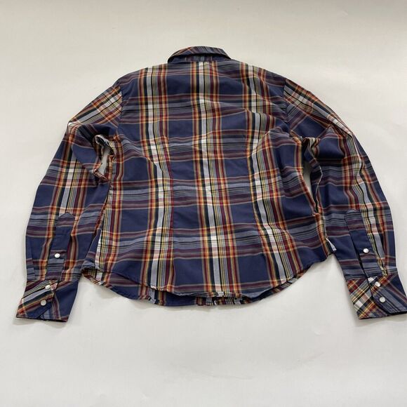 El General Cowgirl Shirt‎ Rodeo Pearl Snap Button Tribal Embroidery Western - Picture 6 of 10